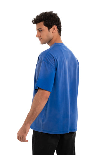 Glory Of God oversized t-shirt - Blue