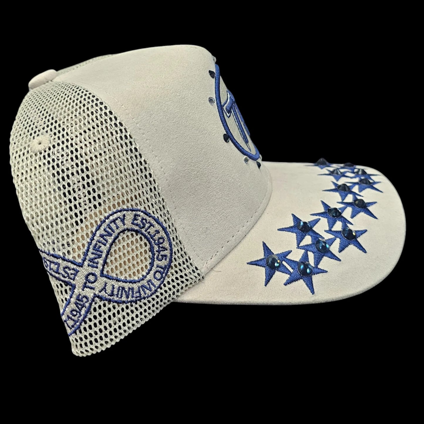 HUDSON SUEDE TRUCKER HAT