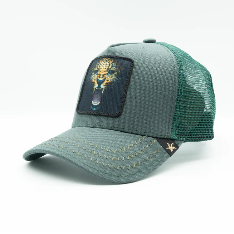 GOLD STAR HAT - NEW CHITA TRUCKER HAT LIGHT GREEN UNISEX