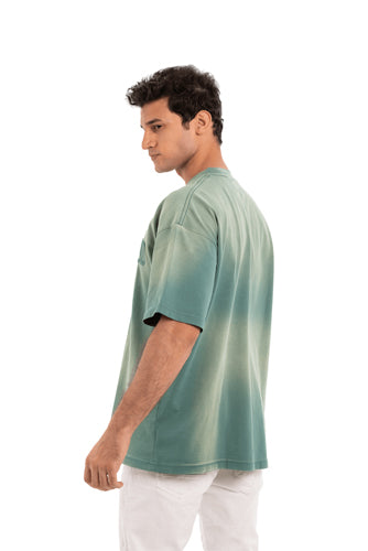 Glory Of God oversized t-shirt - Green