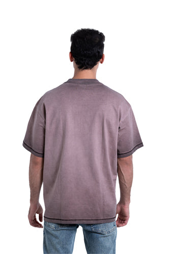 Glory Of God oversized t-shirt - Faded Brown