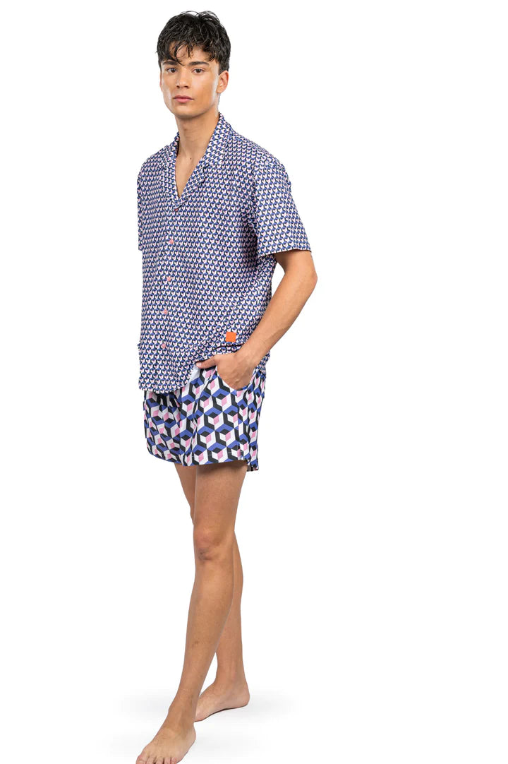 3DRT SHIRT - PURPLE/PINK