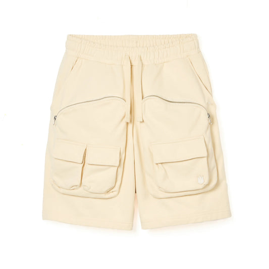 Cult's Cargo Shorts in Winter White