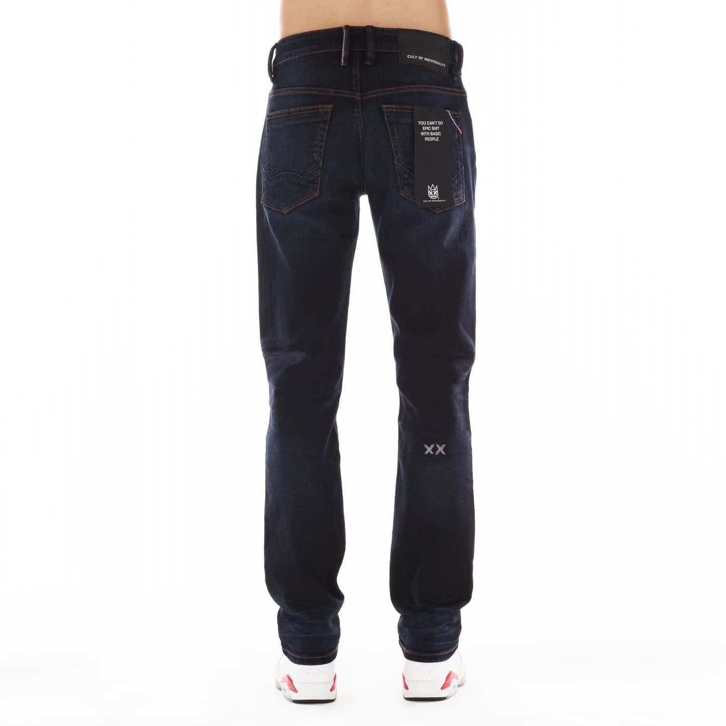 Cult's Lenny Bootcut 603 Jeans in Black Coated 625BC-LB5G