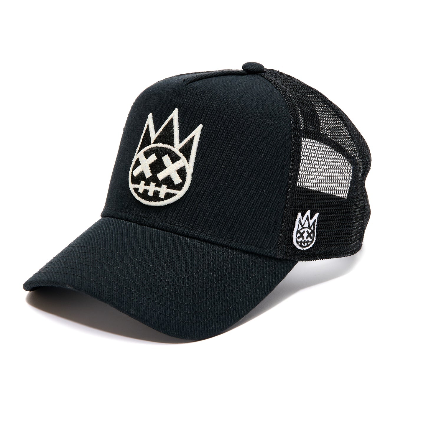 Shimuchan Glow Trucker Hat – Mesh Back, Glow-in-the-Dark Logo 624BC-CH87A