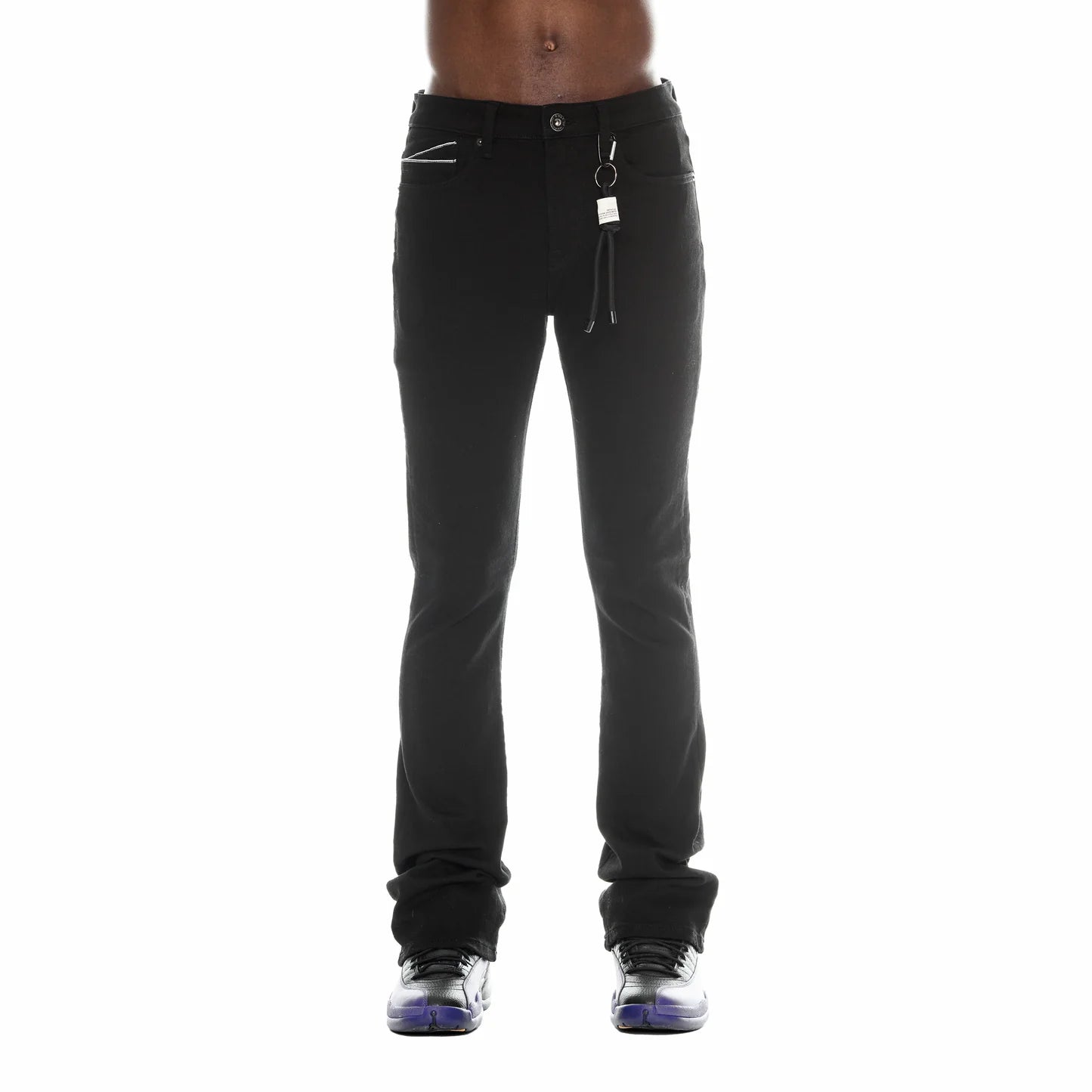 LENNY BOOTCUT JEANS IN TRIPLE BLACK 624BC-LB3K