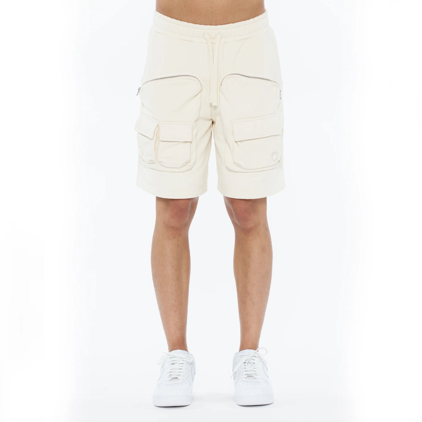 Cult's Cargo Shorts in Winter White