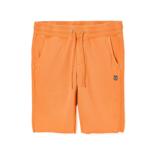 French Terry Sweatshorts in Orange