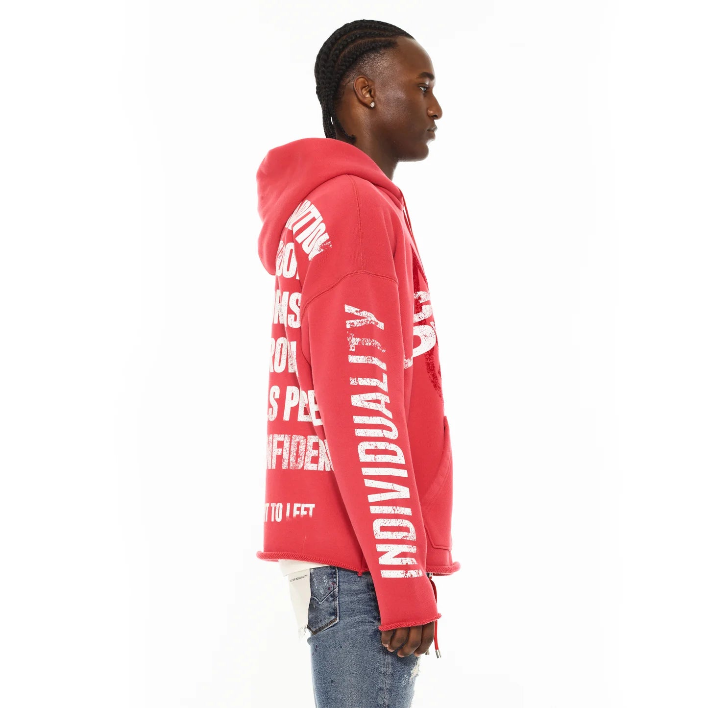 Cult's Pullover Novelty Hoody "Cult Lovers" in Rogue Red 625B12-PH18A