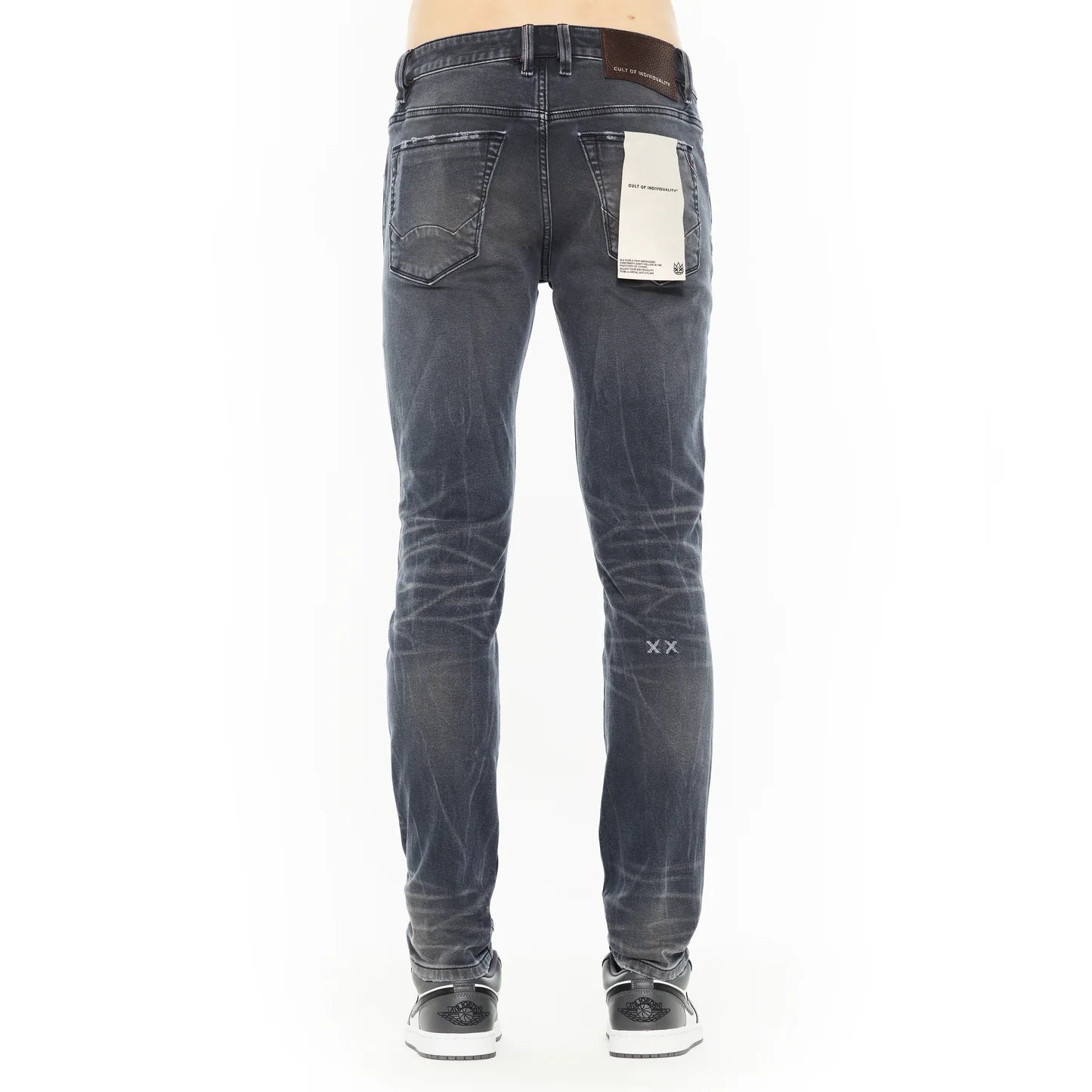 Cult's Rocker Slim 602 Jeans in Noir 625B7-RS3D