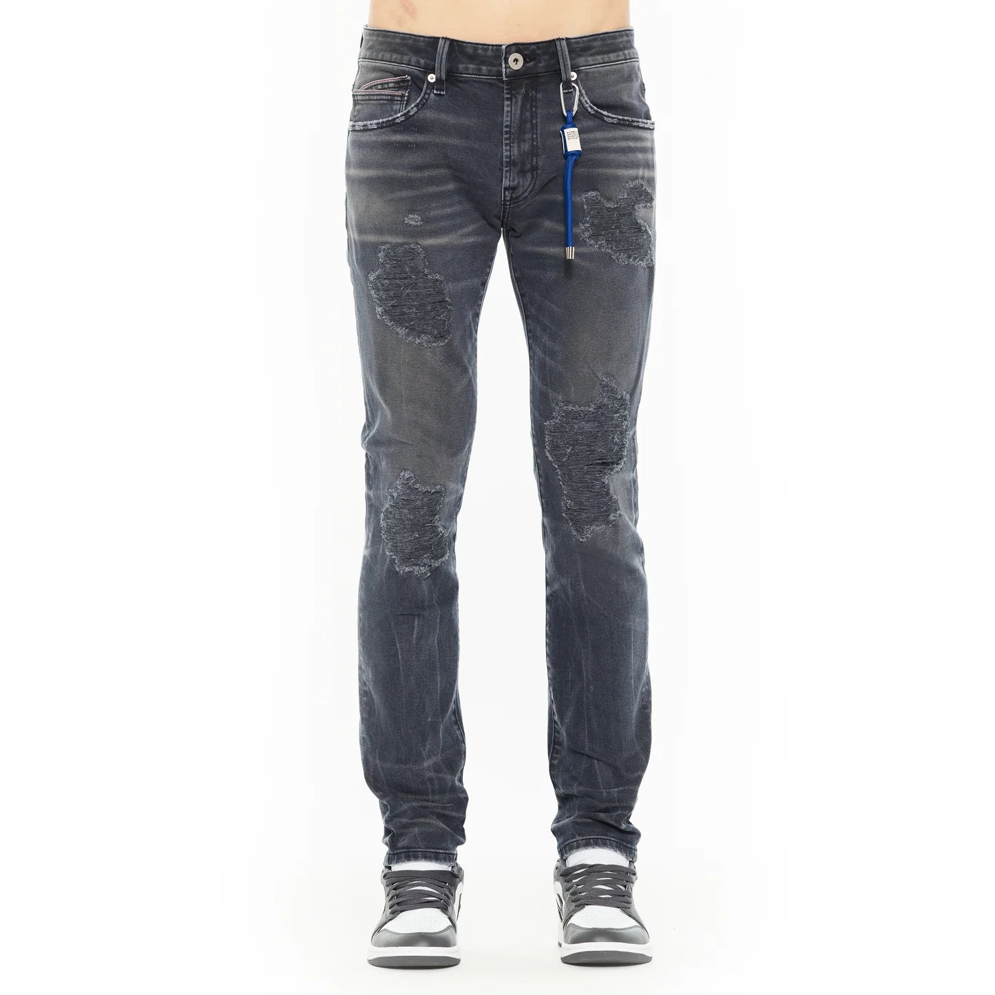 Cult's Rocker Slim 602 Jeans in Noir 625B7-RS3D