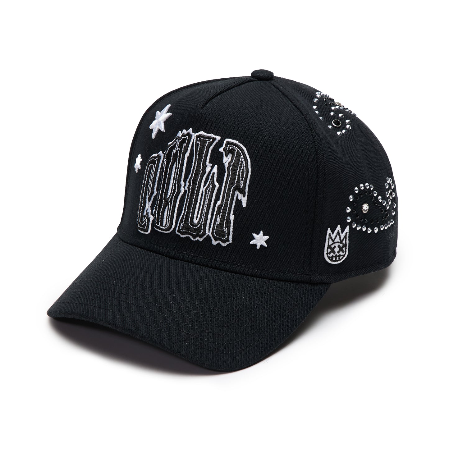 Cult x El Alfa Premium Paisley 5 Panel A Frame Trucker Hat in Black 625B8-CH63A