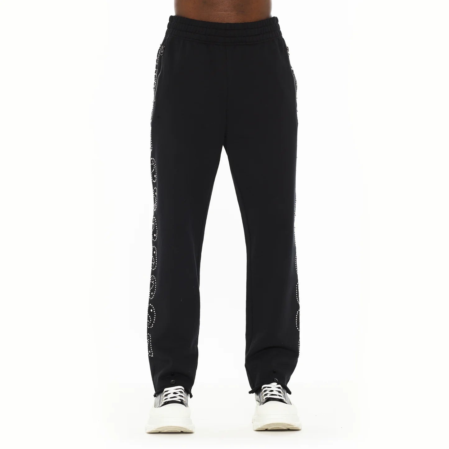 Cult x El Alfa Premium Open Hem Sweatpants "Paisley" 625B8-SP16A