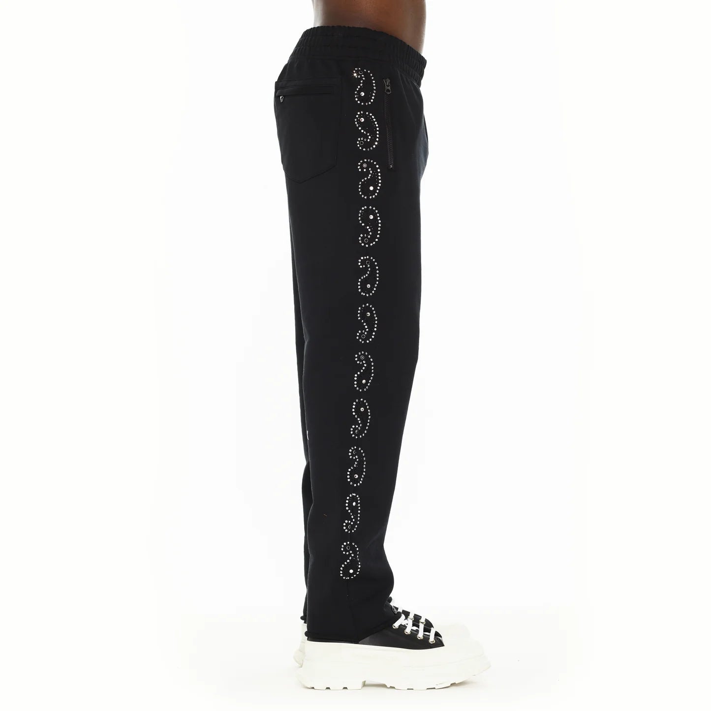Cult x El Alfa Premium Open Hem Sweatpants "Paisley" 625B8-SP16A