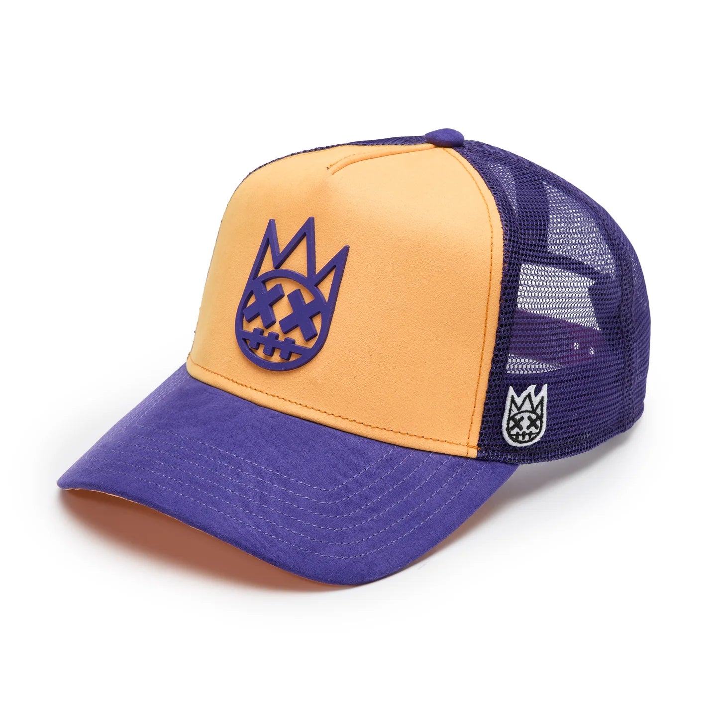 Cult's Logo Mesh Back Trucker Hat "Shimuchan" in Neon Orange 625BC-CH55A