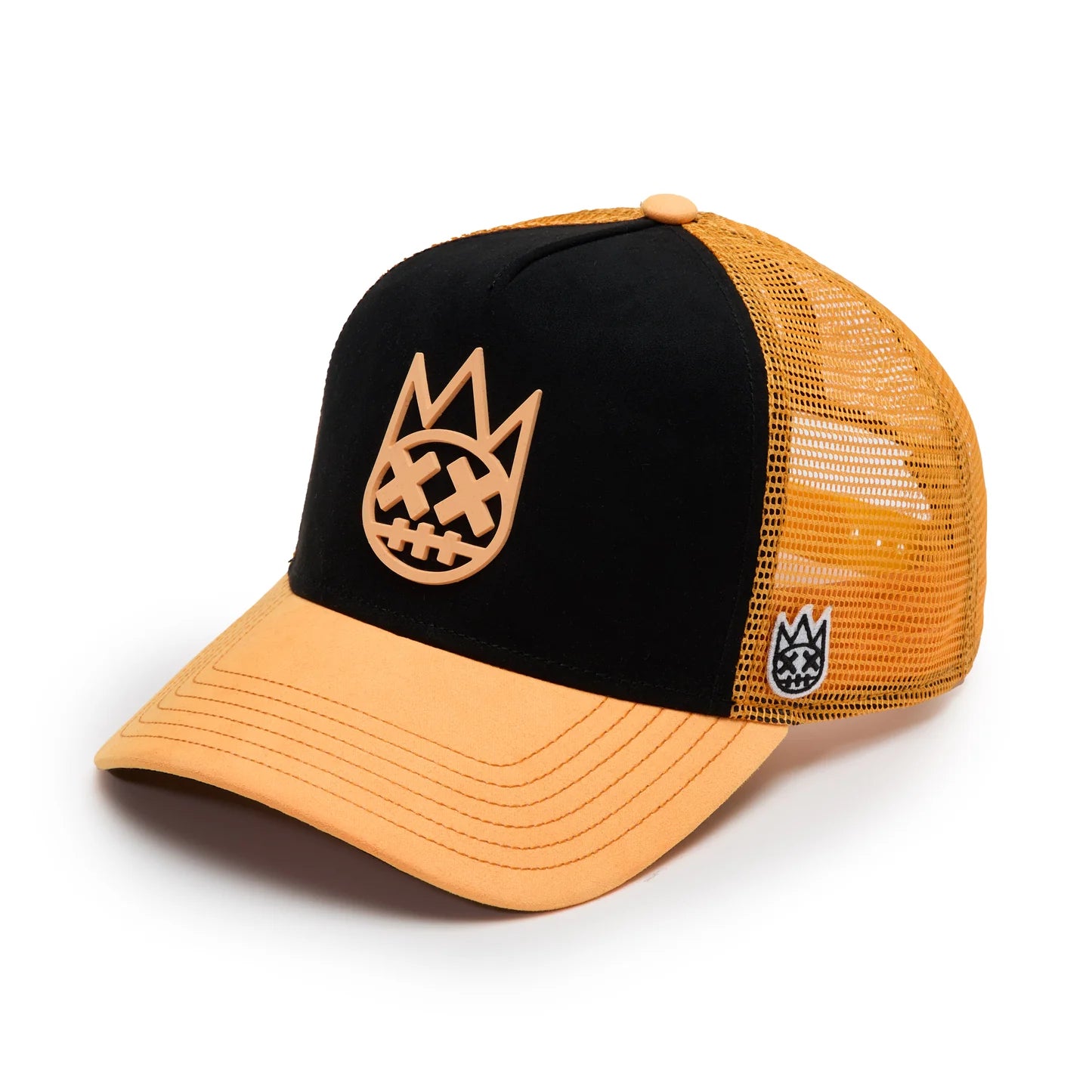 Cult's Logo Mesh Back Trucker Hat "Shimuchan" in Black 625BC-CH60A