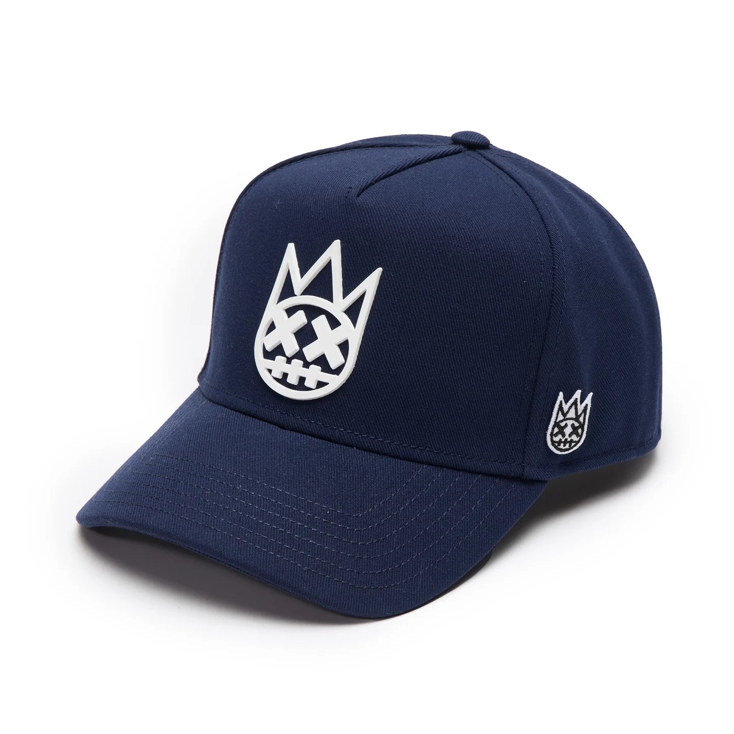Cult's Logo Mesh Back Trucker Hat "Shimuchan" in Midnight Blue 625BC-CH67A