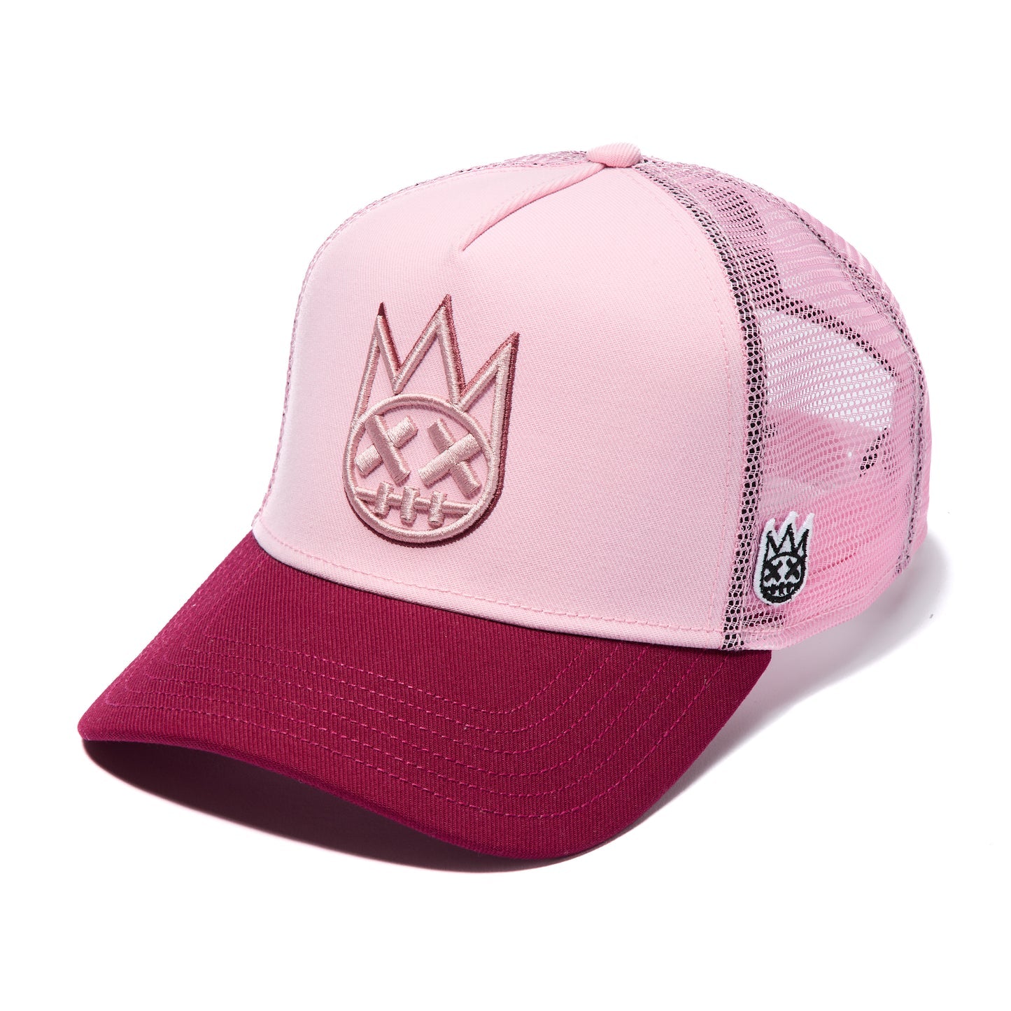 Cult's Logo Mesh Back Trucker Hat In Potpourri 626AC-CH53A