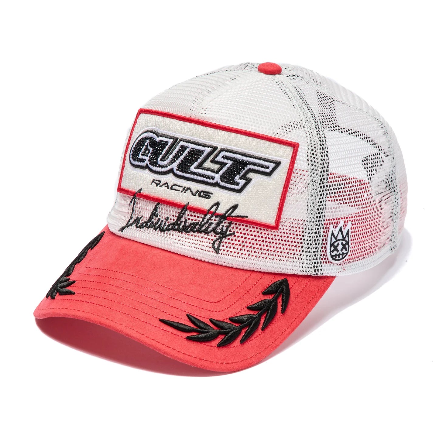 Cult's All Over Mesh Trucker Hat In Winter White 626AC-CH77A