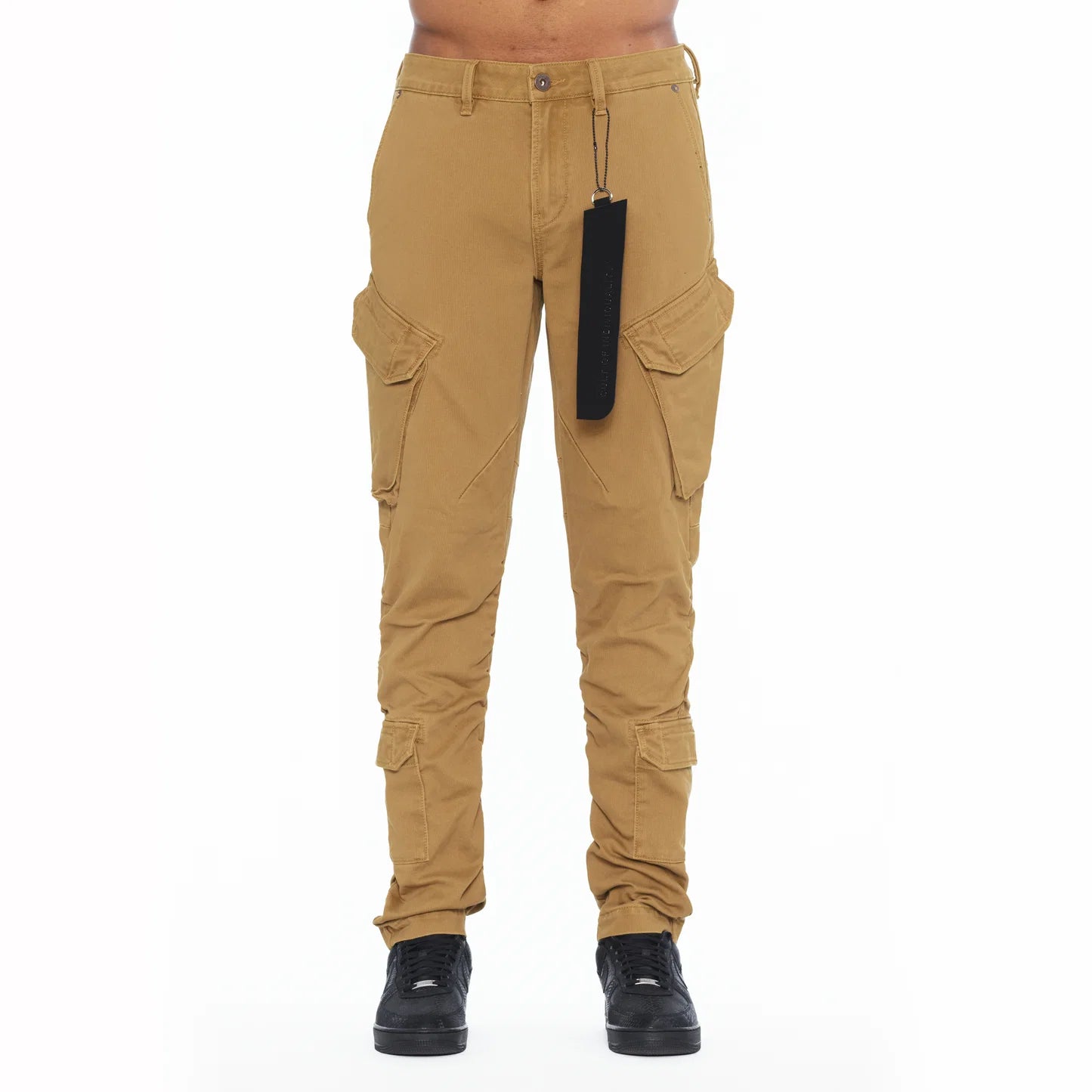 Cult's Rocker Slim Straight Cargo 606 Jeans In Brown Sugar 626B7-RS03B