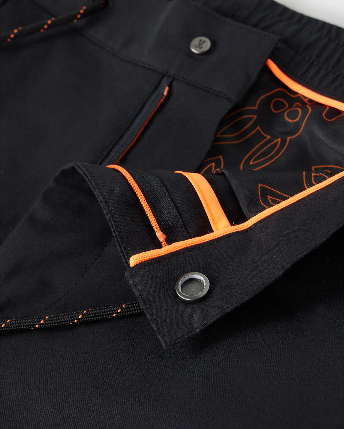 Mens lloyd cargo pant BLACK FL25-B6P159B200