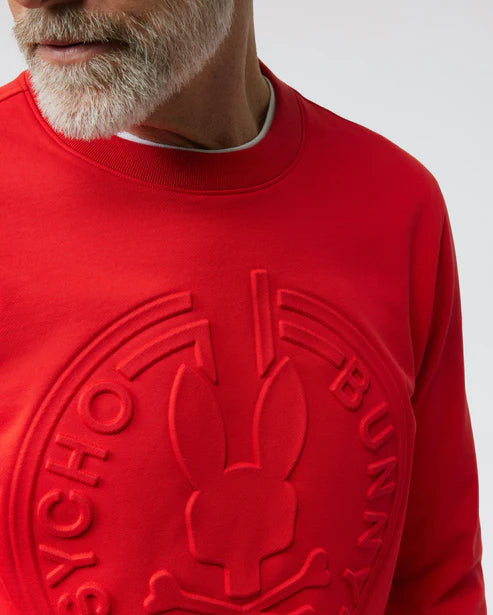 Mens Santa Fe Embossed Sweatshirt