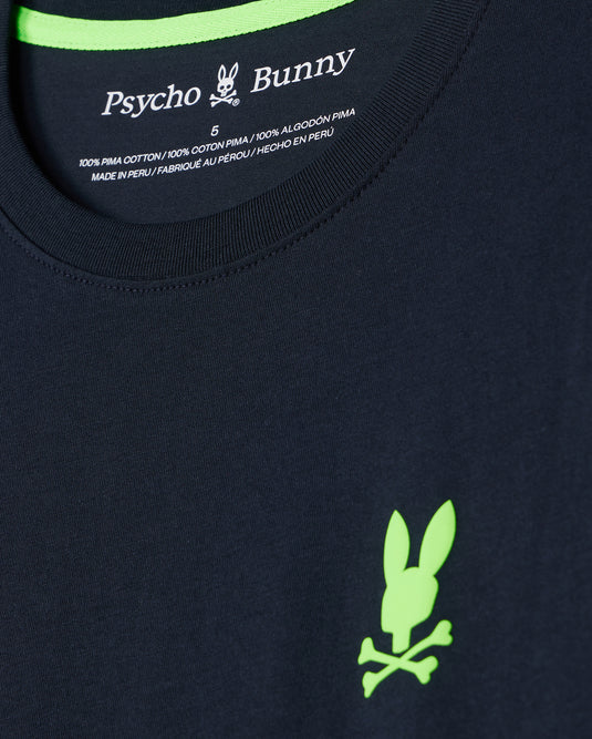 Psycho Bunny Men's Sloan Back Graphic Tee