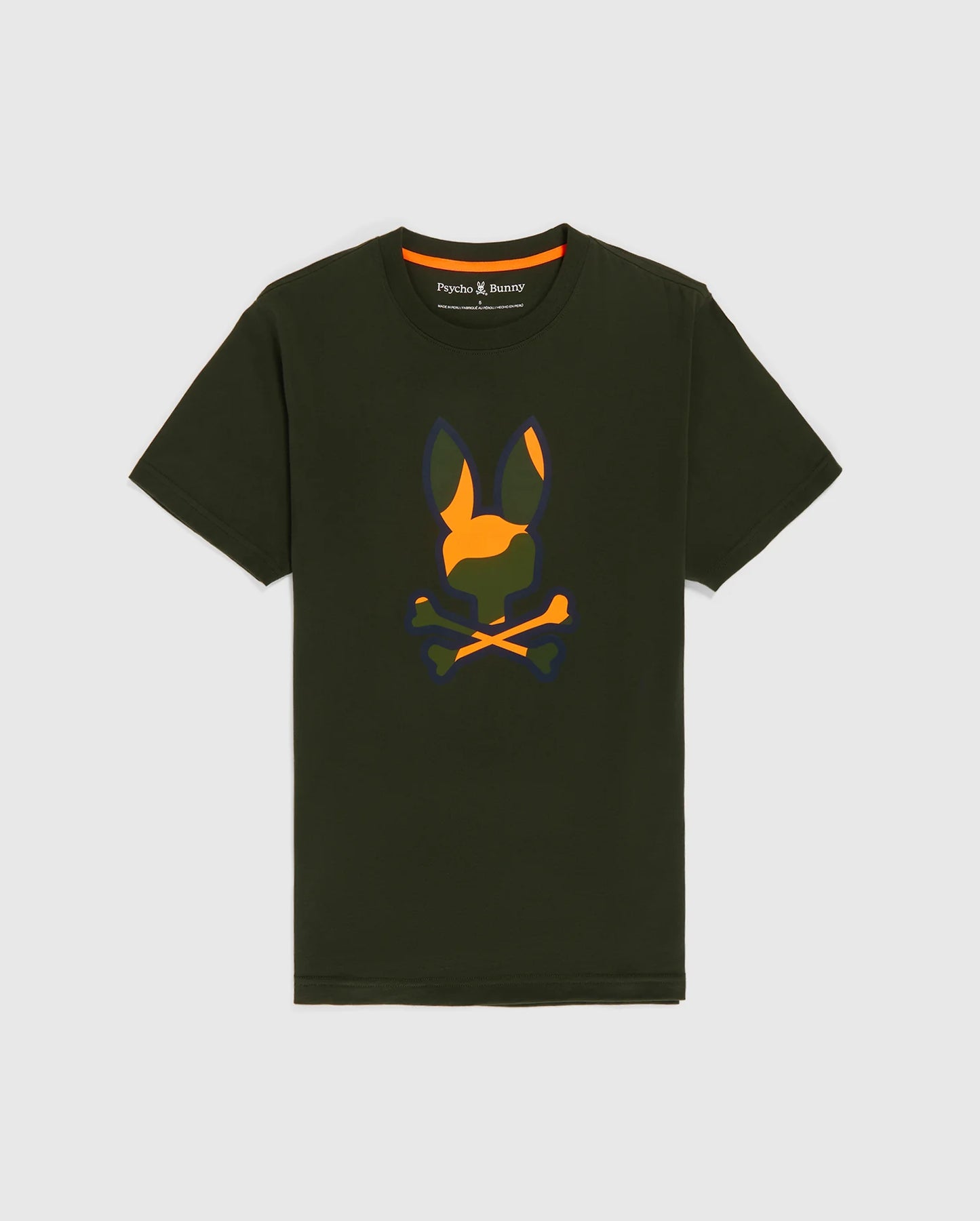 Mens Plano Camo Print Graphic Tee Men's Tees