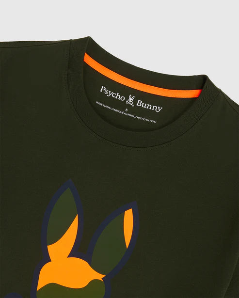 Mens Plano Camo Print Graphic Tee Men's Tees