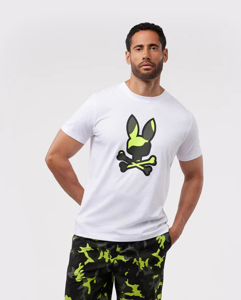 Mens Plano Camo Print Graphic Tee Men's Tees