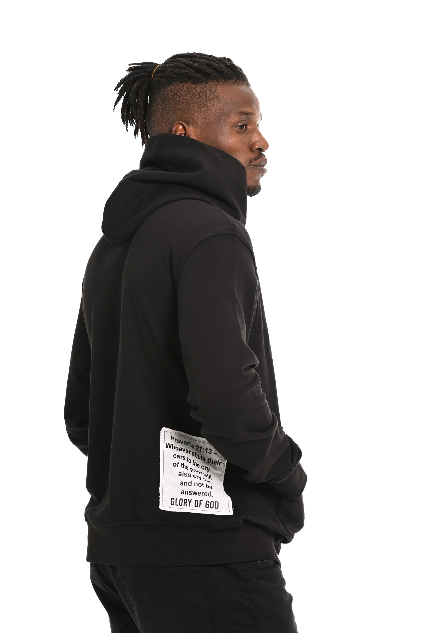 Glory of God Oversized Hoodie - All Black
