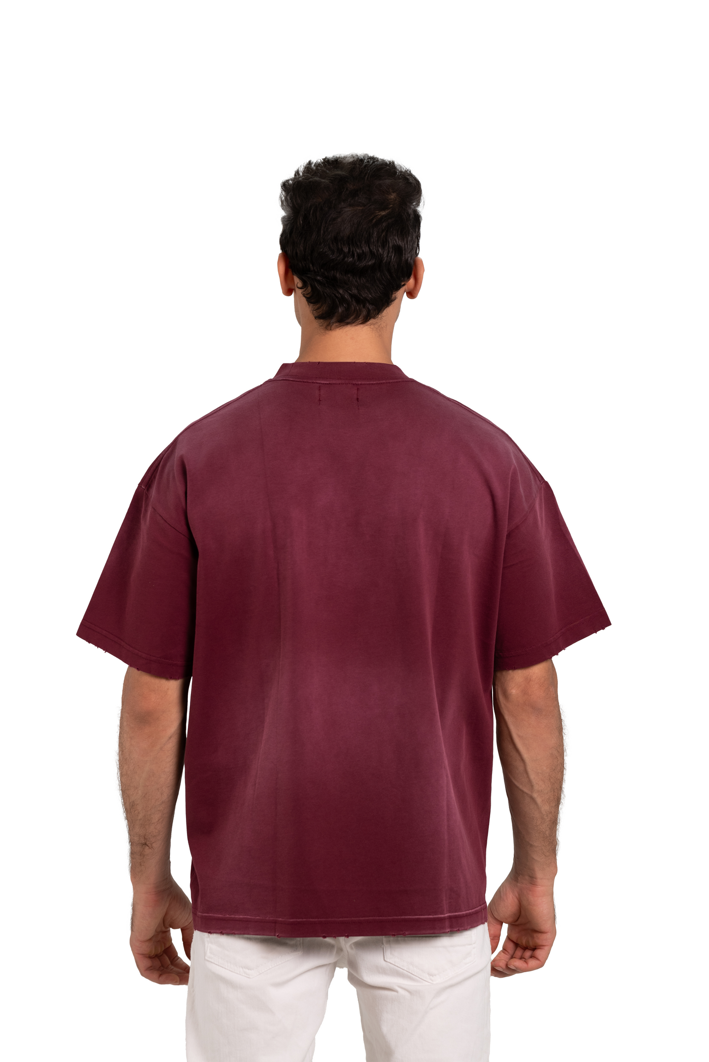 Glory Of God oversized t-shirt - Burgundy