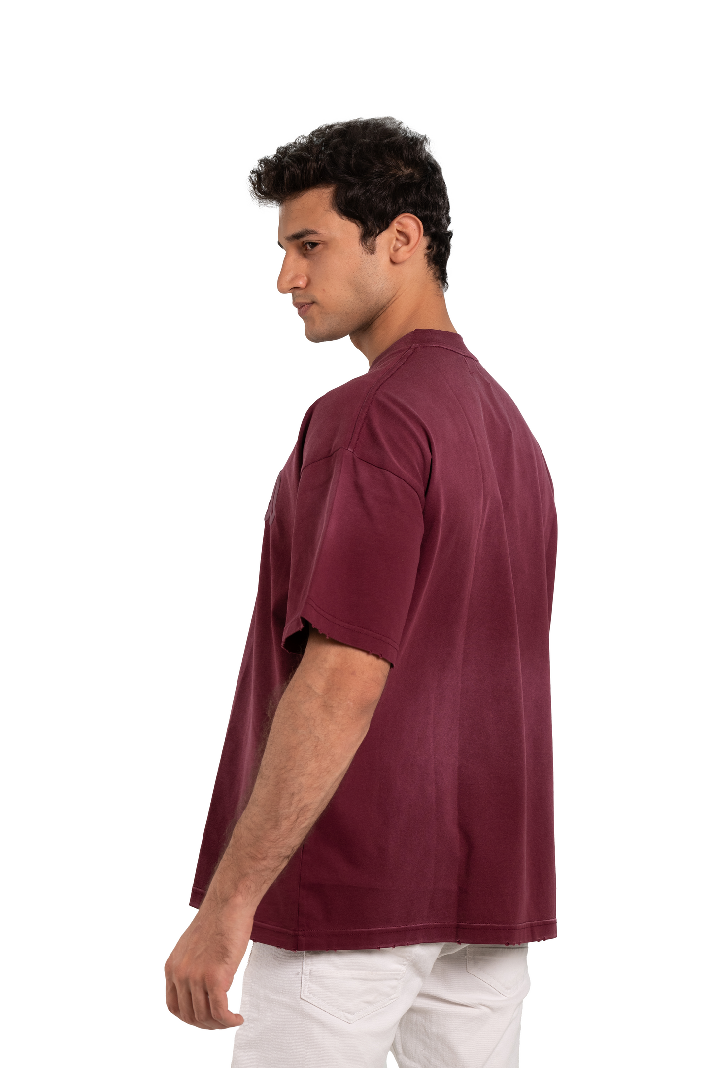 Glory Of God oversized t-shirt - Burgundy