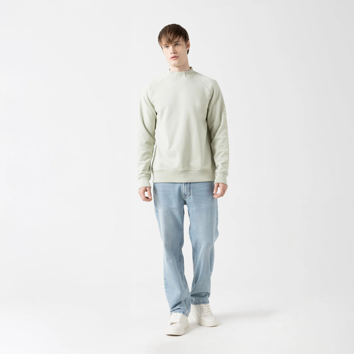 INVERNESS SWEATSHIRT MEN MINERAL GRAY
