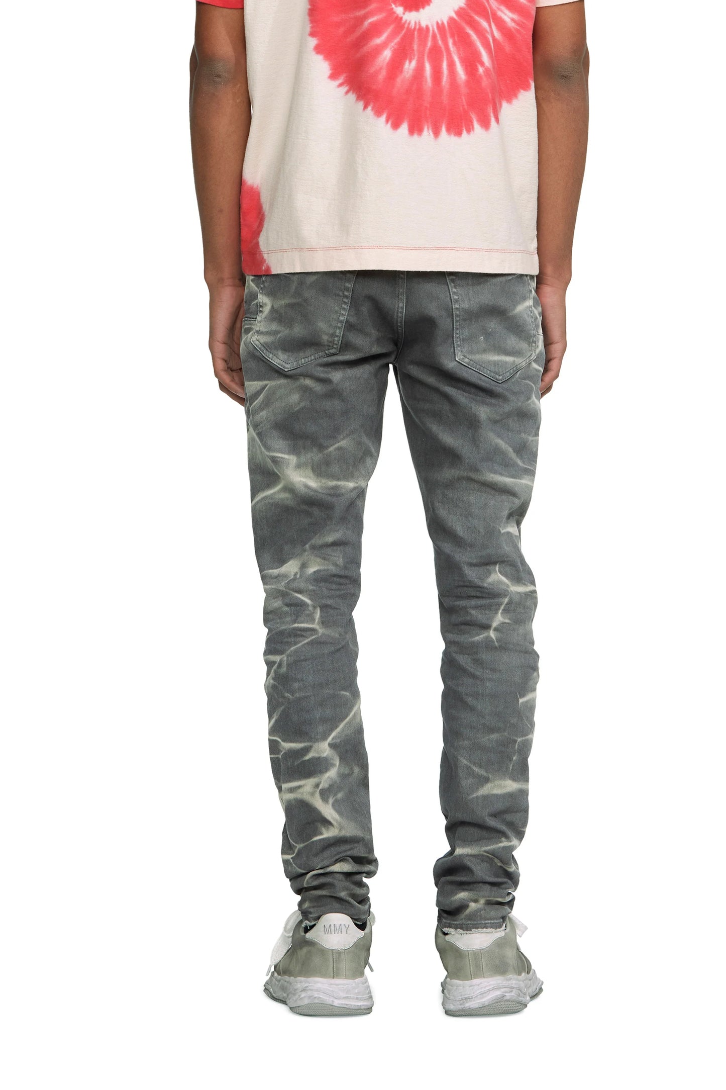 P001 Charcoal Faded Side Seam