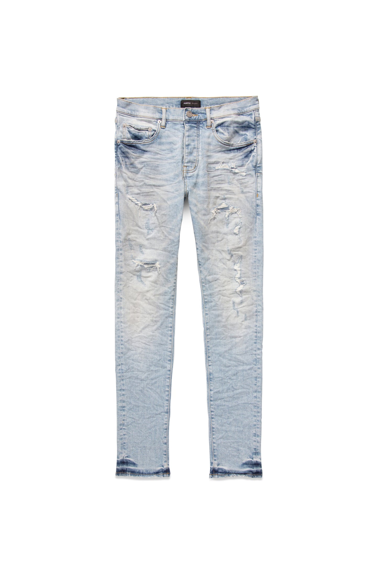 P001 Worn Quilted Destroy Pocket