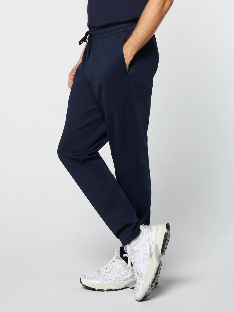 Perforata Track Pant - Maritime Blue