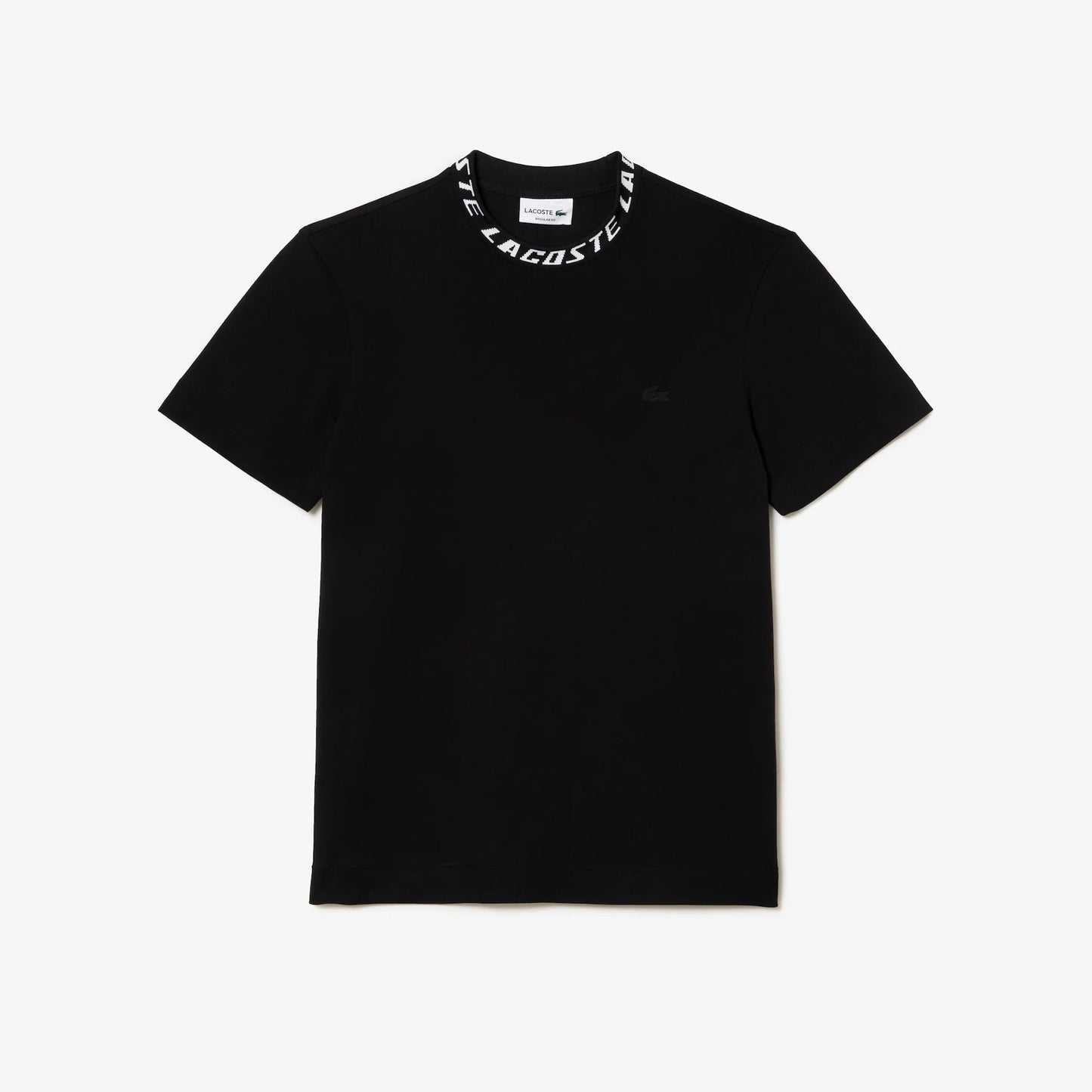 Men's Regular Fit Branded Collar T-Shirt