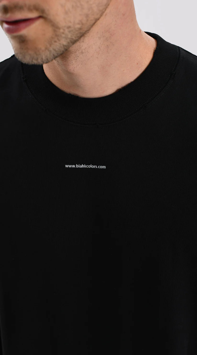 Astro : Oversize sold blk 8803