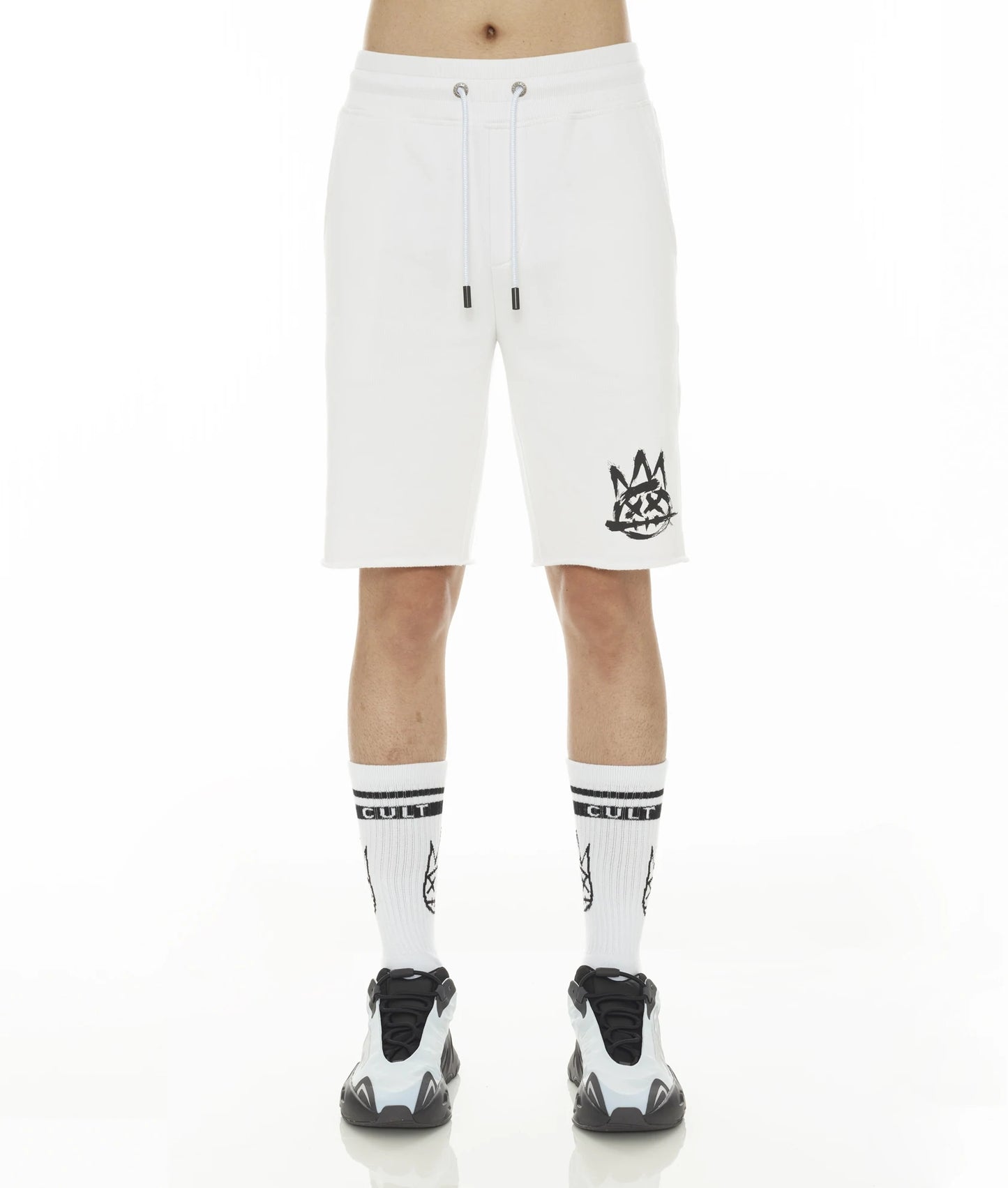 SWEATSHORT IN WHITE