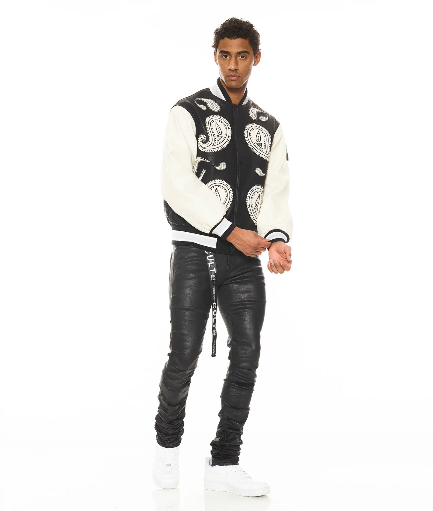 VARSITY JACKET "PAISLEY"