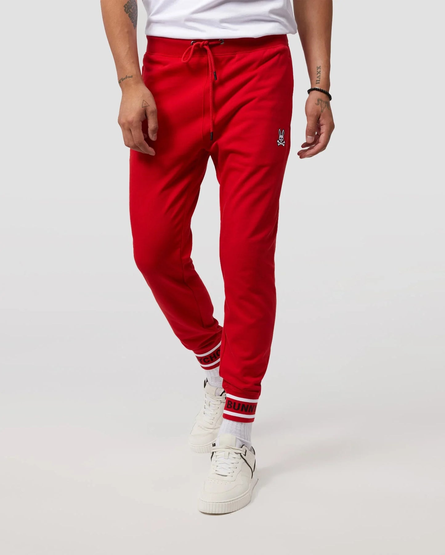 Men's Burks Sweatpants in red