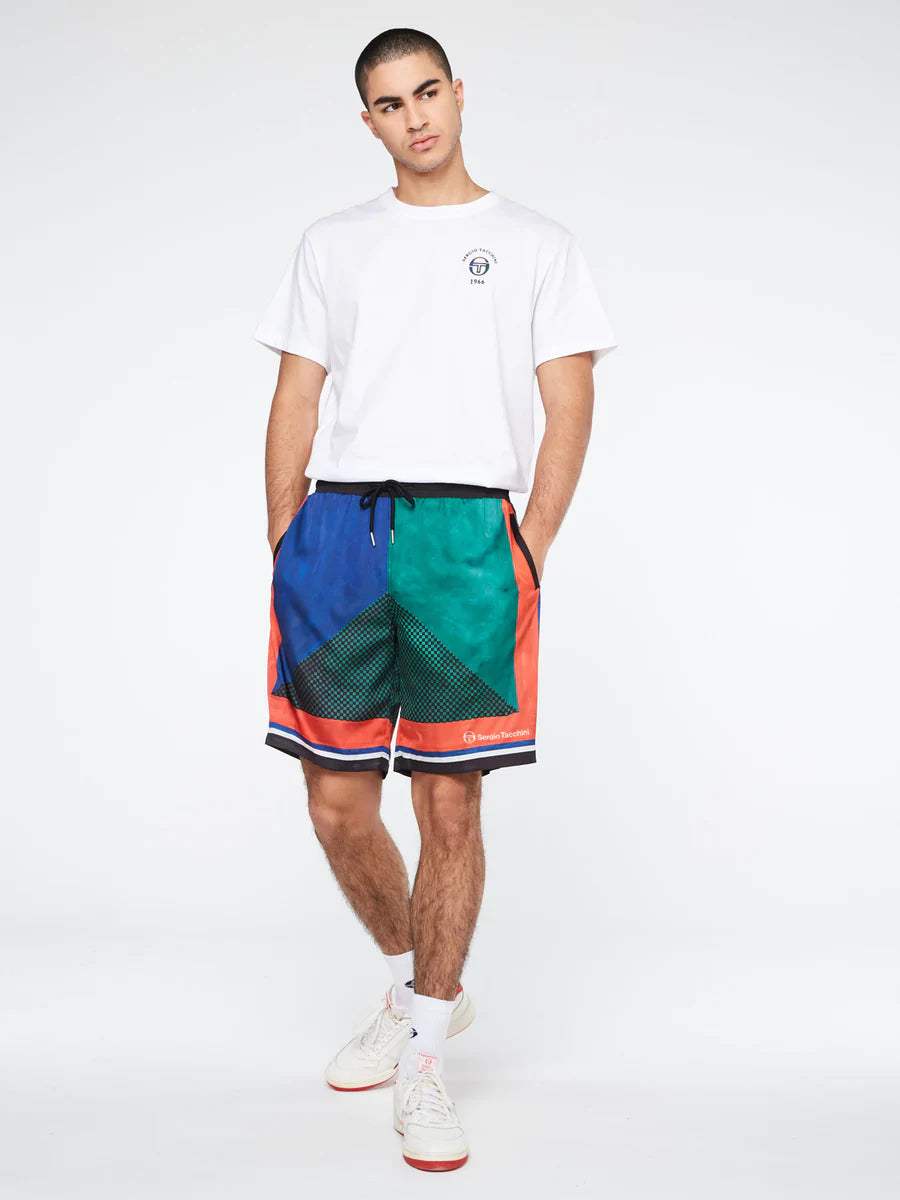 MONTE CARLO TENNIS SHORT-BLACK MULTI