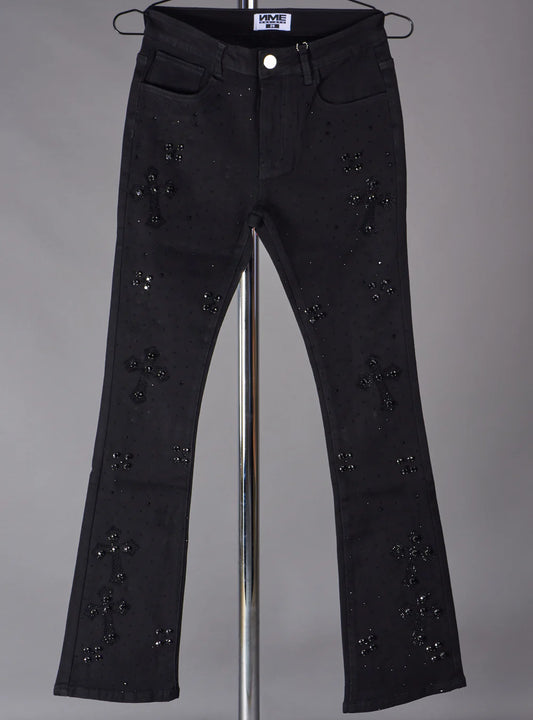 NME .NYC JEANS QERIN BLAC K-631