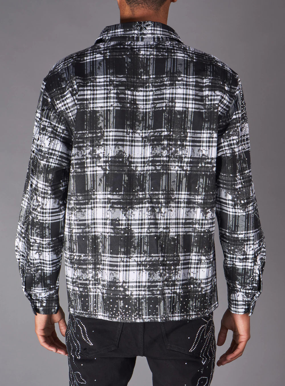 NME Flannel - Hol - Black
