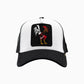 Rooster White Trucker Hat