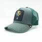 GOLD STAR HAT - NEW CHITA TRUCKER HAT LIGHT GREEN UNISEX