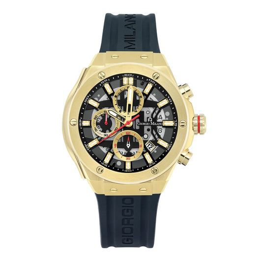 MAXIMUS-240: Bold, Sporty, and Functional Chronograph georgio milano
