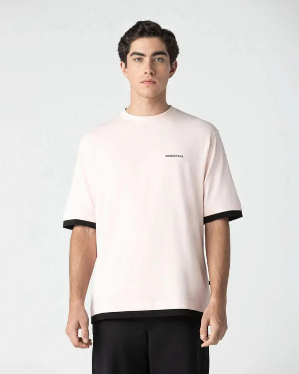 ZAHIR T-SHIRT OVERSIZED MEN ROSE QUARTZ MONASTERY