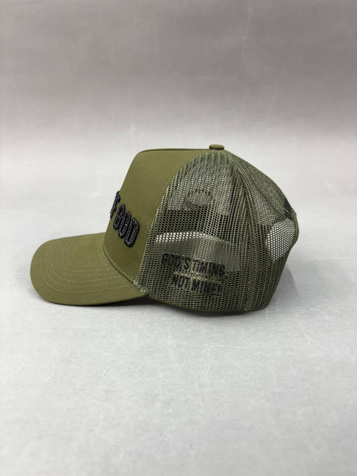 Glory of God HAT VERDE OLIVO.